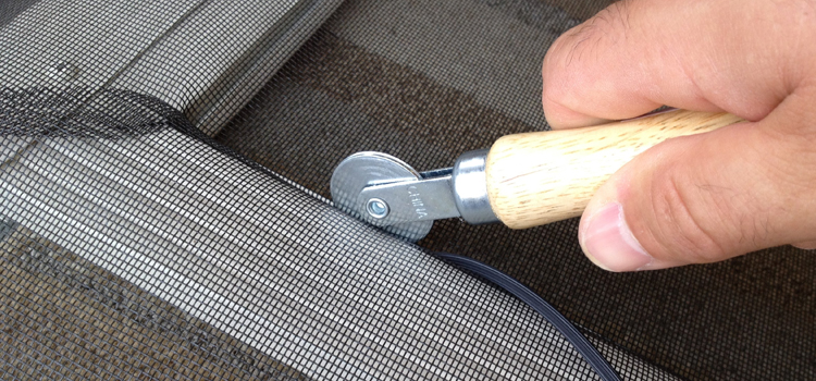 metal screen door repair in Alhambra