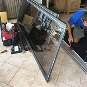sliding glass door frame repair Alhambra